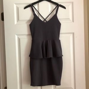 Bodycon Dress with crossbody back